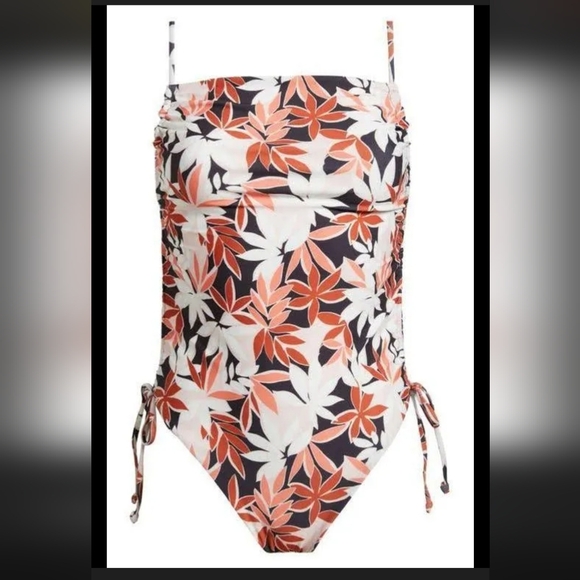Volcom Floral Reversible One Piece - Picture 2 of 6